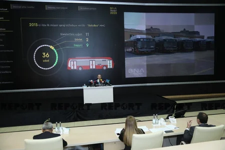 BNA: Bu il və gələn il paytaxta 320 yeni avtobus gətiriləcək