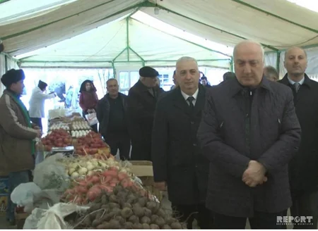 Sumqayıtda kənd təsərrüfatı məhsullarının satış yarmarkası təşkil olunub