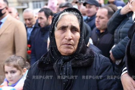 Vətən müharibəsində şəhid olan təcili yardım sürücüsünün xatirə lövhəsinin açılışı olub