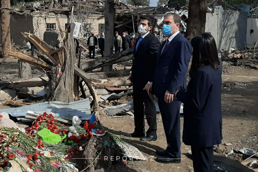 Посол Израиля прибыл в Гянджу