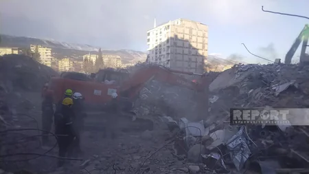 Tenth day of earthquake: Azerbaijani rescuers continue operations in Kahramanmaras