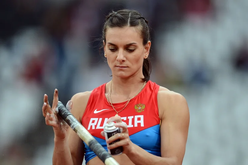 Russian athlete wins Olympic Post