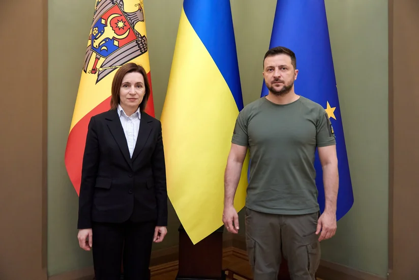 Санду обсудила с Зеленским вопросы энергобезопасности и евроинтеграции