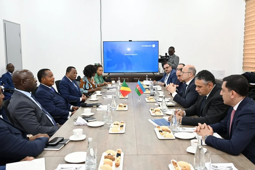 Congolese President visits Garadagh Solar PV Plant