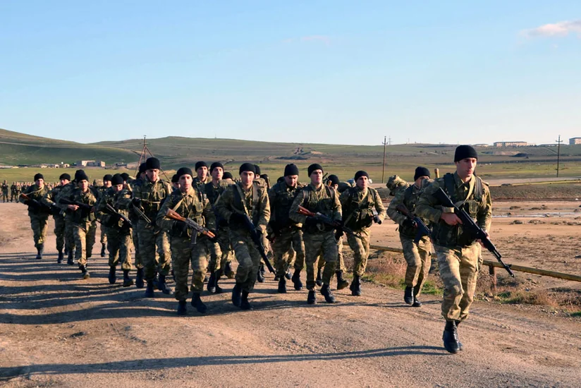 Field exit of cadets of Azerbaijan High Military School starts