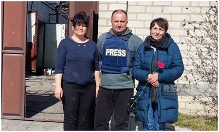 Фоторепортаж с Херсонского фронта Украины