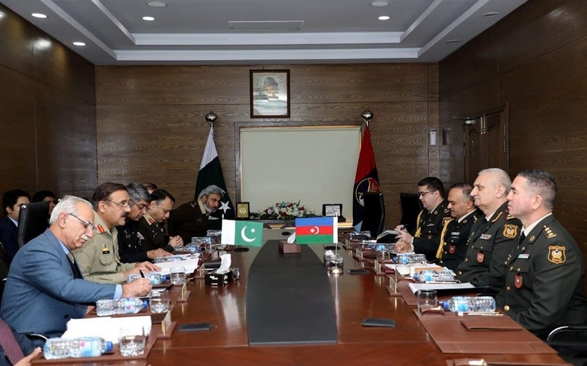 Hərbi əməkdaşlıq üzrə Azərbaycan-Pakistan işçi qrupunun görüşü keçirilib