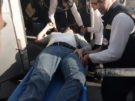 Göyçayda 4 avtomobil toqquşub, xəsarət alanlar var