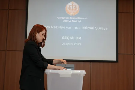 Ədliyyə Nazirliyi yanında İctimai şuraya 7 nəfərdən ibarət yeni tərkib seçilib