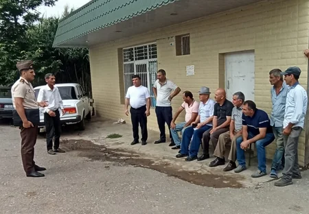 FHN Zəngilanda yanğın təhlükəsizliyi ilə bağlı tədbir keçirib