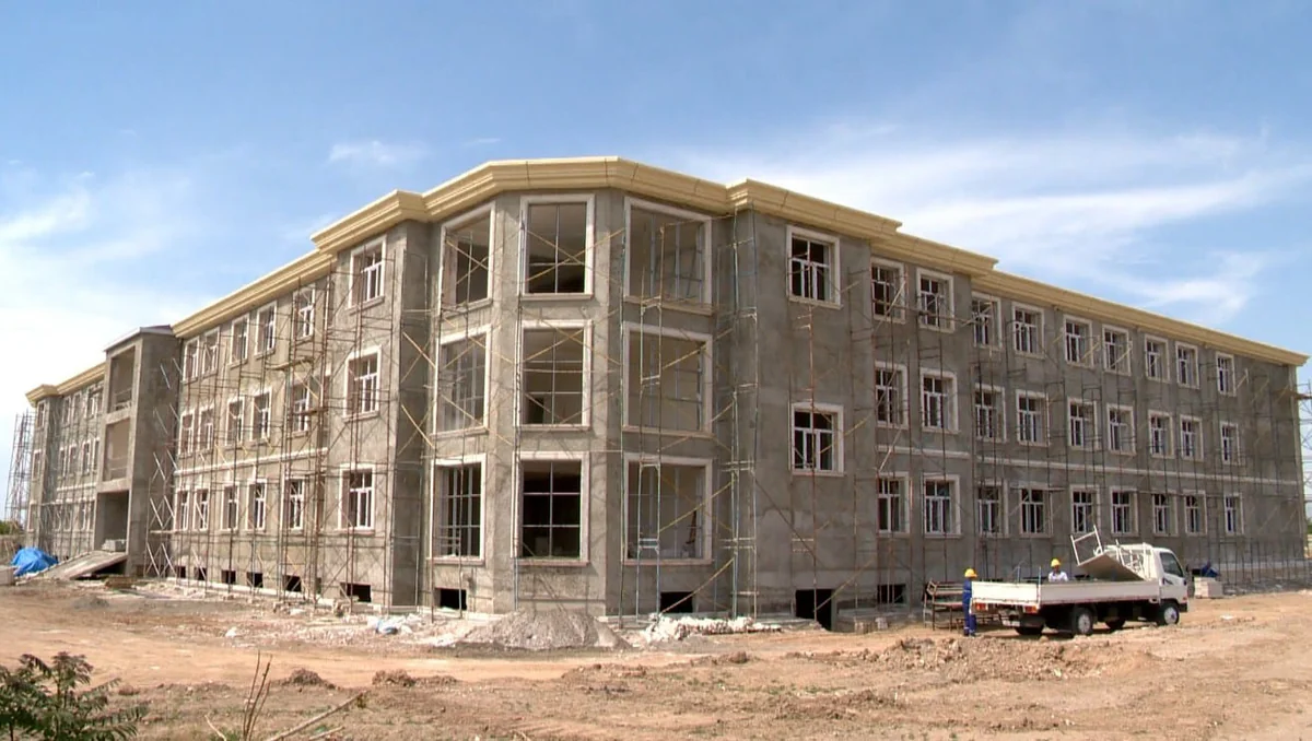 Babək rayonunda yeni tədris binaları inşa olunur