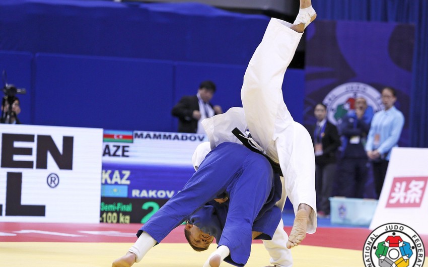 ​Azərbaycan cüdoçuları Çində daha 3 medal qazanıblar