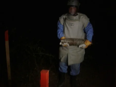 Beyləqanda 1 ədəd top mərmisi tapılıb