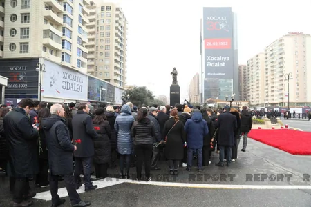 Azerbaijani people honor memory of Khojaly genocide victims