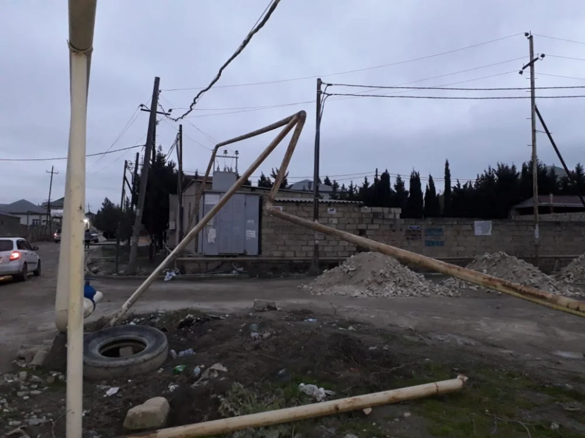 Abşeronda traktor qaz xəttini zədələdi