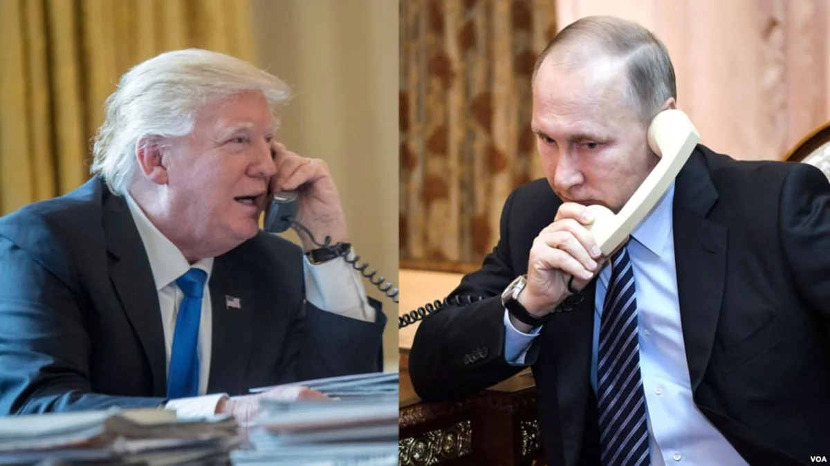 Президент США Дональд Трамп поздравил Путина с победой