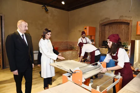 Şəkidə “ABAD” Keramika və Tətbiqi Sənət Mərkəzinin açılışı olub