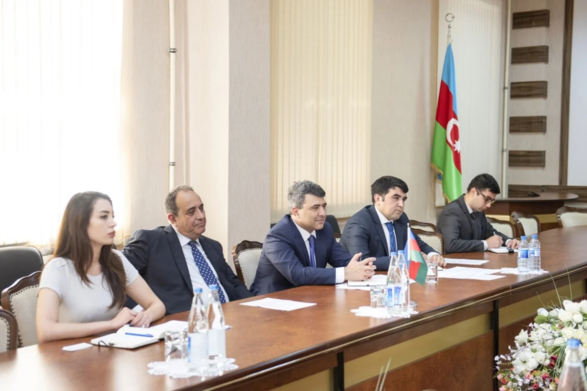 İnam Kərimov Macarıstanın xarici işlər nazirini qəbul edib