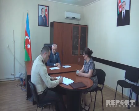 Arzu Rəhimov Xaçmazda vətəndaşları qəbul edib - FOTO - VİDEO