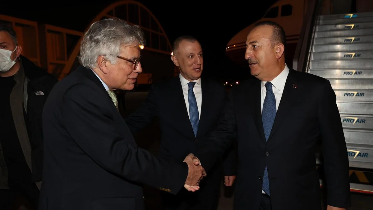 Türkiyənin XİN başçısı Braziliyada səfərdədir