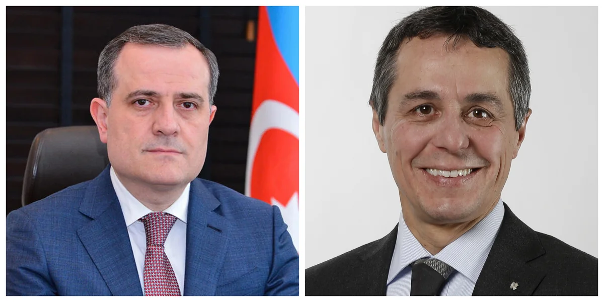 Ceyhun Bayramov isveçrəli həmkarını erməni terroru barədə məlumatlandırdı