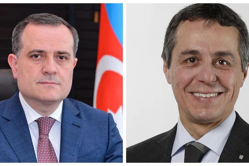 Ceyhun Bayramov isveçrəli həmkarını erməni terroru barədə məlumatlandırdı