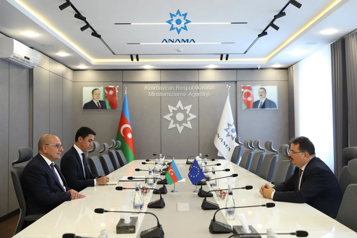 ANAMA discusses co-op prospects with EU official in Azerbaijan