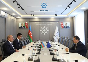 ANAMA discusses co-op prospects with EU official in Azerbaijan