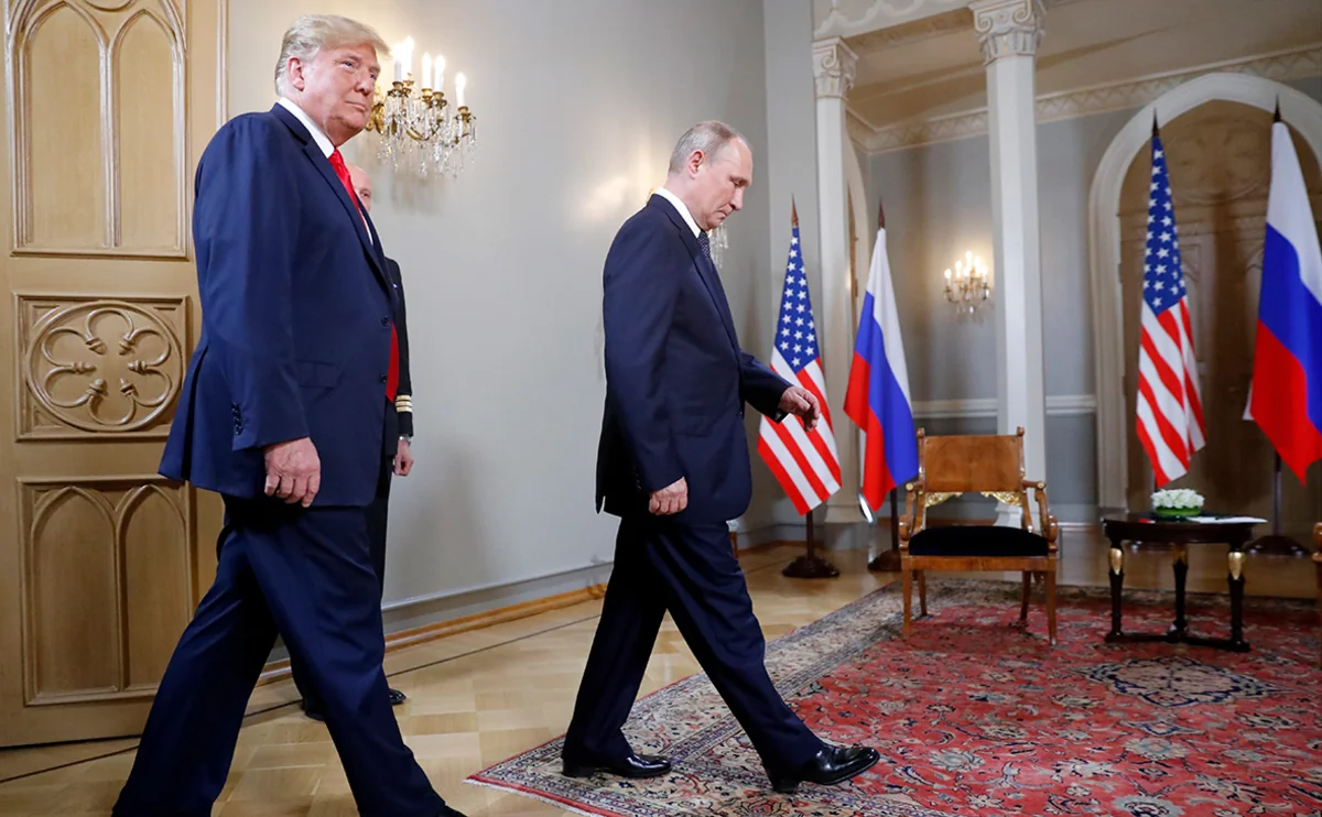 Tramp Putinlə münasibətlərindən danışıb