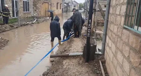 FHN: Sabunçudakı tunelə yığılmış su ərazidən kənarlaşdırılıb - YENİLƏNİB-4