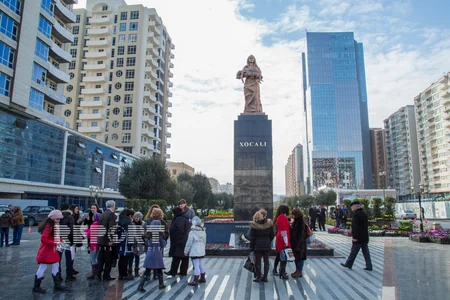 Xocalı balaca rəssamların gözü ilə - FOTOREPORTAJ