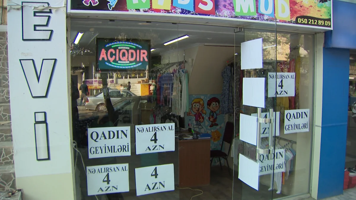 Bakıda mağazalardan oğurluq edən yeniyetmə saxlanılıb
