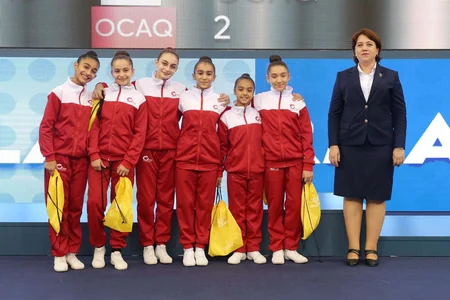 Bədii və aerobika gimnastikası üzrə Azərbaycan birinciliklərinə yekun vurulub
