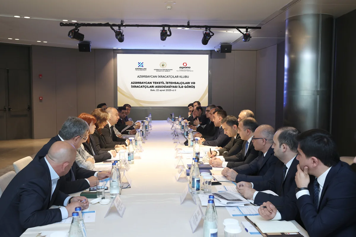 Azərbaycanda ixracyönümlü tekstil məhsullarının istehsalı hədəflənir