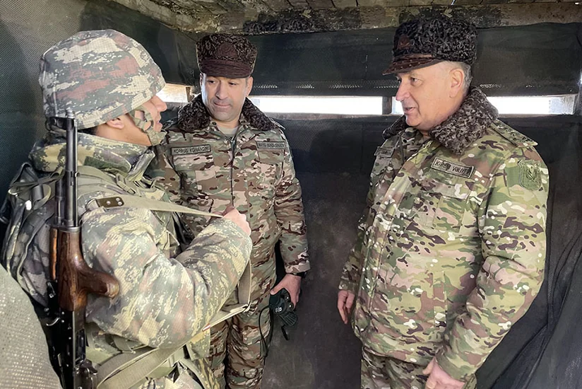 Azərbaycan Ordusunun Baş Qərargah rəisi Şuşada hərbçilərlə görüşüb, tapşırıqlar verib