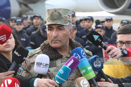 Türkiyədəki Azərbaycan xilasedicilərinin son qrupu Vətənə qayıdıb