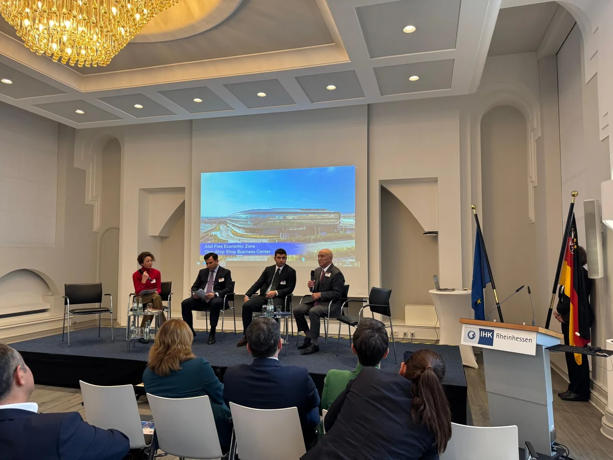 The delegation of AFEZ Authority participated at the event in Germany