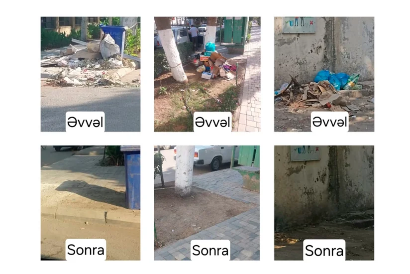 Cəlilabadda ətraf mühiti zibilləyənlər məsuliyyətə cəlb olunublar