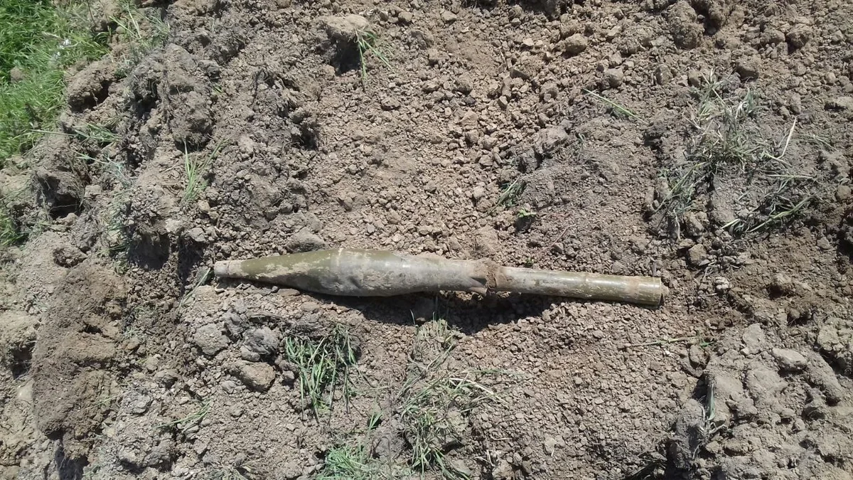 Füzuli rayonunda raket və top mərmisi tapılıb