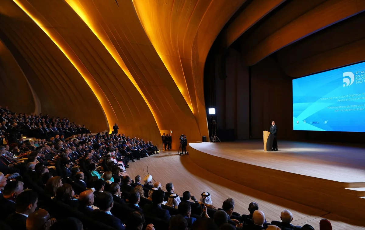 President Ilham Aliyev: For centuries Azerbaijan was a place where civilizations and cultures met
