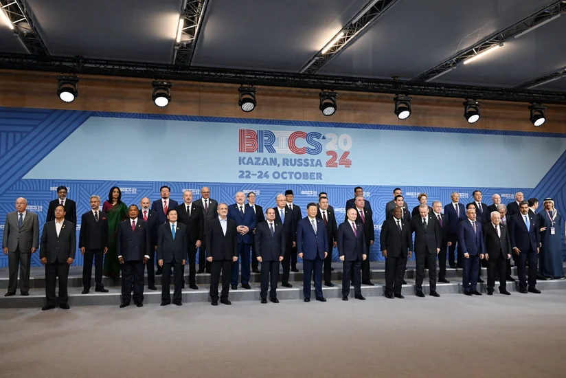 Президент Ильхам Алиев выступил в первом заседании в формате аутрич/БРИКС+ cаммита БРИКС