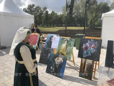 Азербайджанцы приняли участие в популярном в Украине фестивале Мега Юрты