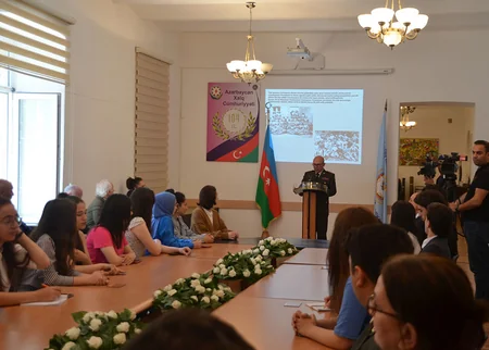 Azerbaijani Army holds series of events on Independence Day