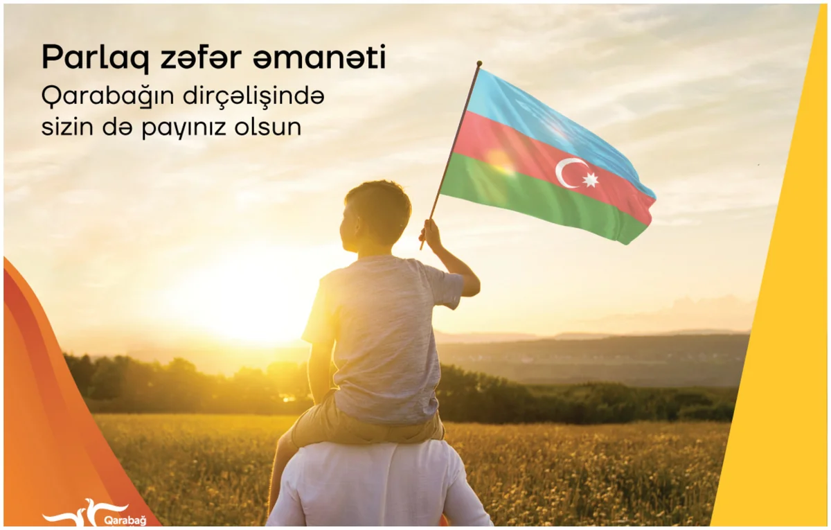 Yelo Bankdan Qarabağın dirçəldilməsinə dəstək - “Parlaq Zəfər” əmanəti