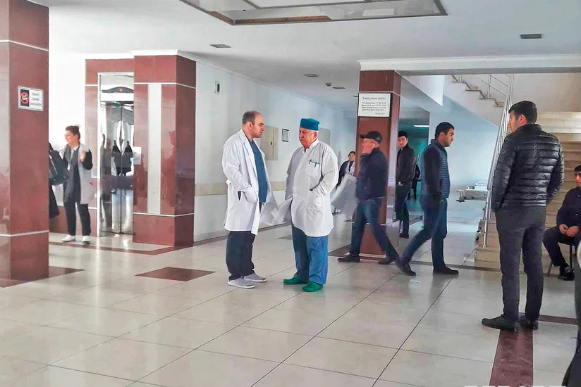 “Qoca” ilə qaçarkən yaralanan şəxslərdən biri Pentensiar Xidmətin müəssisəsinə aparılıb - YENİLƏNİB - FOTO