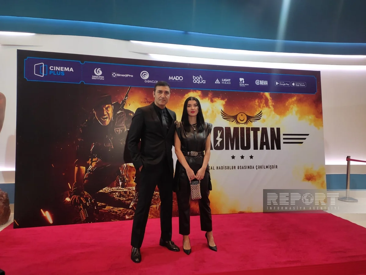 CinemaPlus “Komutan” filminin qəhrəmanları ilə qala gecəsi keçirib