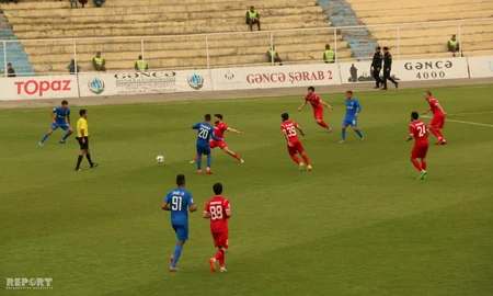 Kəpəz Gəncədə Keşlə ilə heç-heçə edib - VİDEO