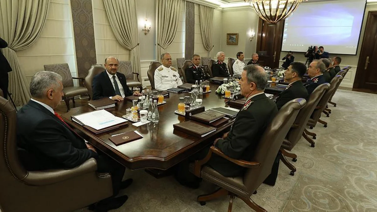 Turkey's Supreme Military Council meeting ends - VIDEO