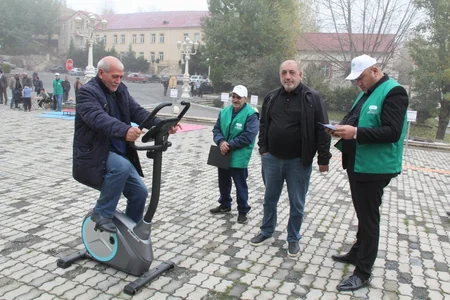 Gənclər və İdman Nazirliyi “Sağlam həyat” layihəsi çərçivəsində Daşkəsəndə tədbir keçirib