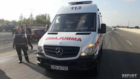 Kürdəmirdə mikroavtobus qəzaya düşüb, xəsarət alanlar var - FOTO - VİDEO - YENİLƏNİB